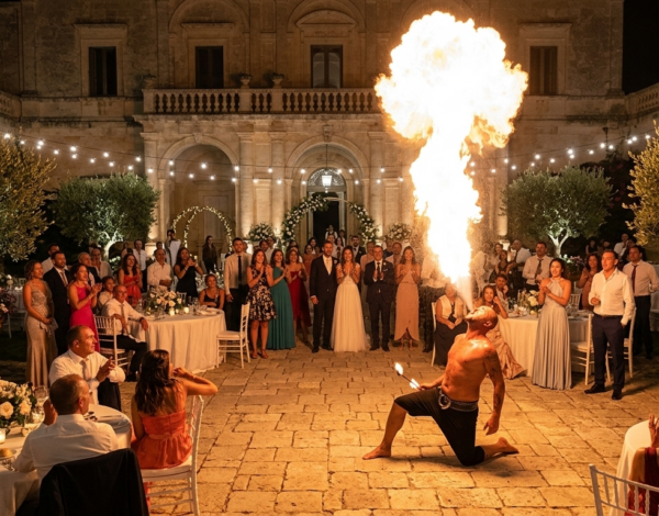 Ramos Spettacolo di Sputafuoco e Mangiafuoco – Puglia eventi esclusivi