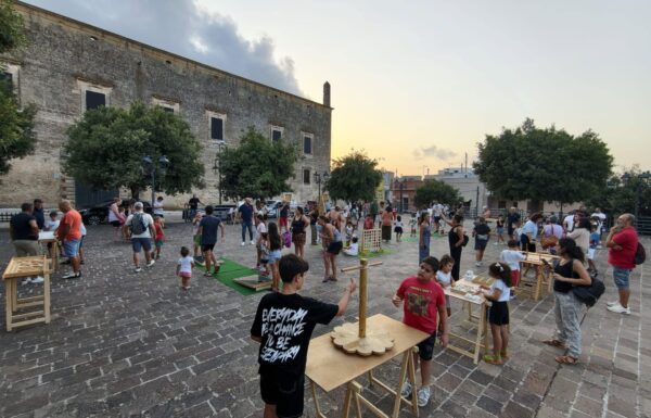 Matrimonio in Puglia con giochi in legno – Il Villaggio dei Balocchi