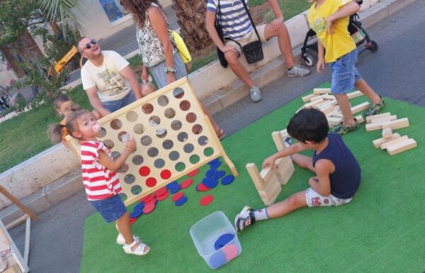 Matrimonio in Puglia con giochi in legno – Il Villaggio dei Balocchi