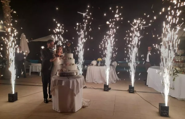 Noleggio Fontane fredde matrimonio Gallery 7