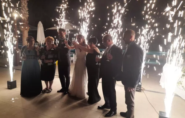 Noleggio Fontane fredde matrimonio Gallery 8