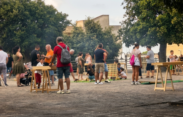 Matrimonio in Puglia con giochi in legno – Il Villaggio dei Balocchi