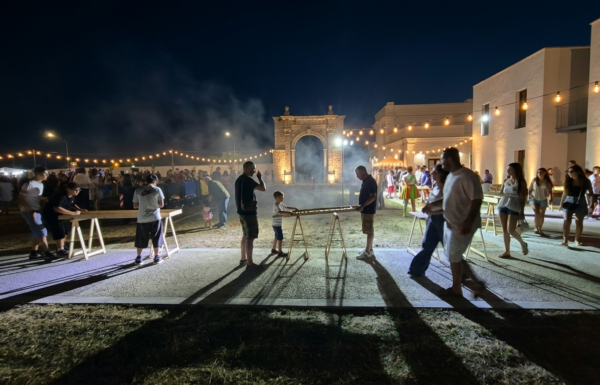Matrimonio in Puglia con giochi in legno – Il Villaggio dei Balocchi